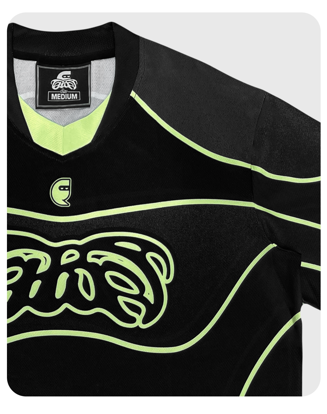 SWEATS© Black Yellow Jersey