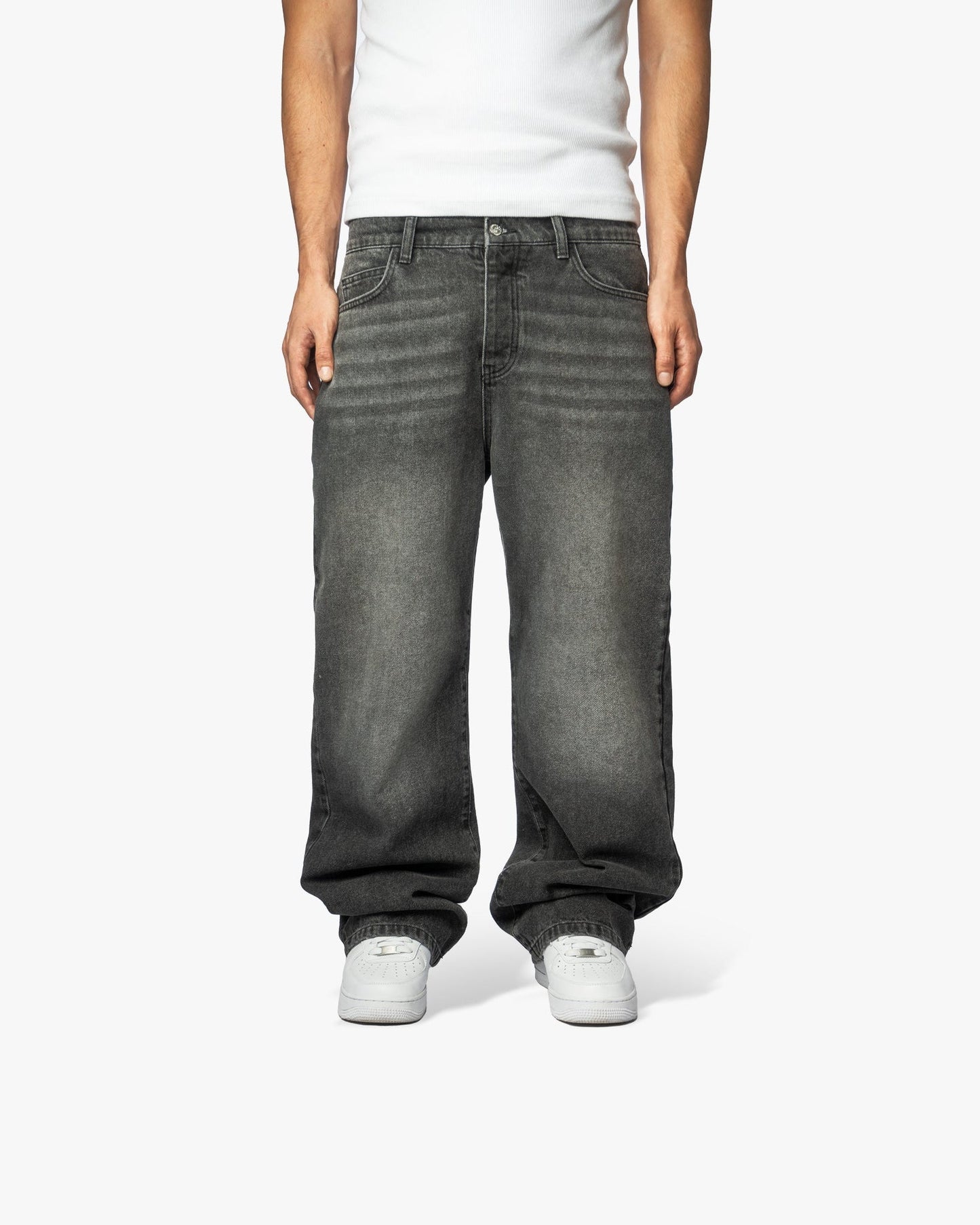 SWEATS® Denim "Phantom Black" with Print