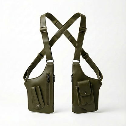 SWEATS® Leather Shoulder Bag