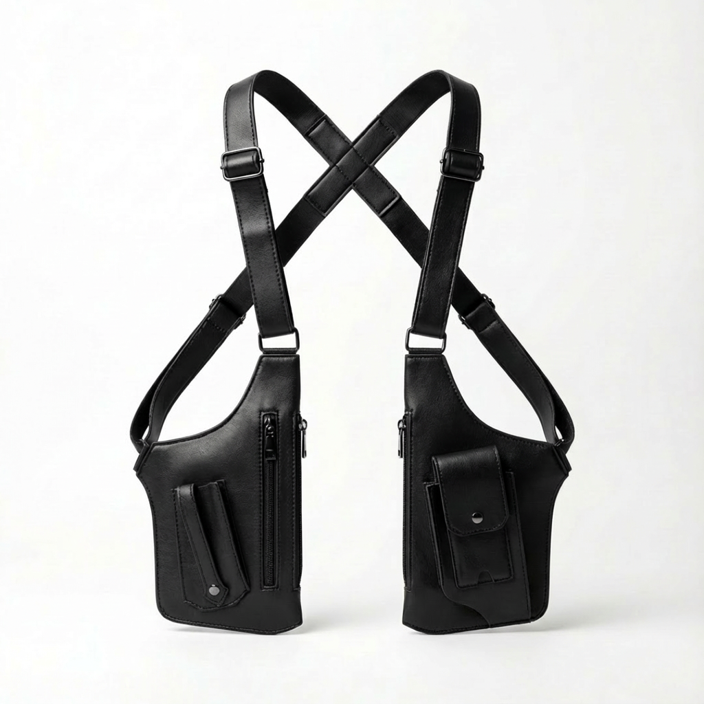 SWEATS® Leather Shoulder Bag