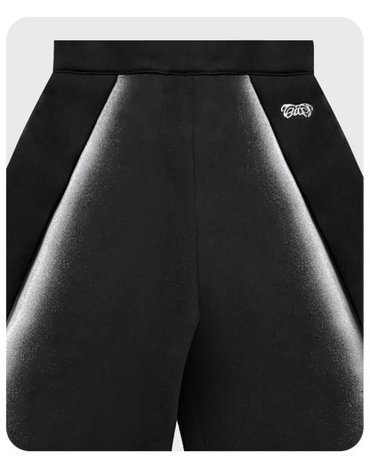 SWEATS© Pleated Bermuda