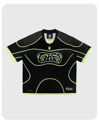 SWEATS© Black Yellow Jersey