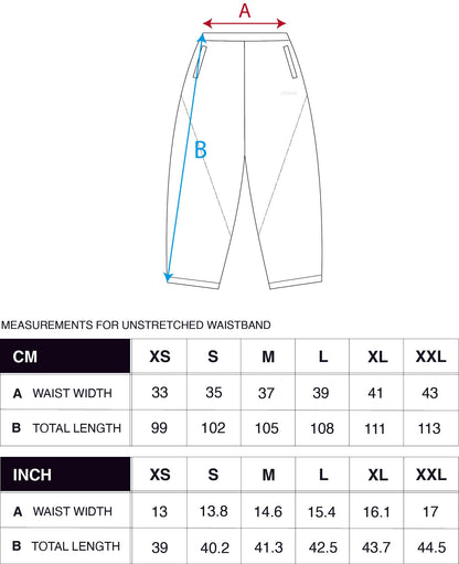 SWEATS® ALL BLACK - OPEN LEG JOGGER