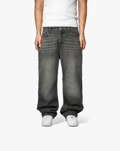 SWEATS® Denim "Phantom Black" with Print