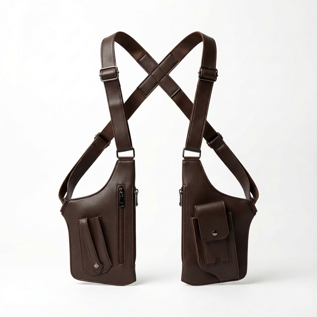 SWEATS® Leather Shoulder Bag