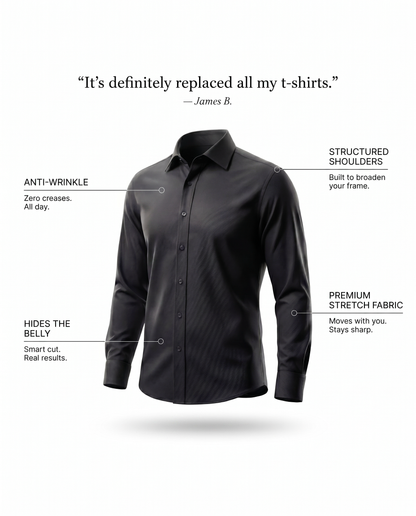 SWEATS® Non-iron shirt